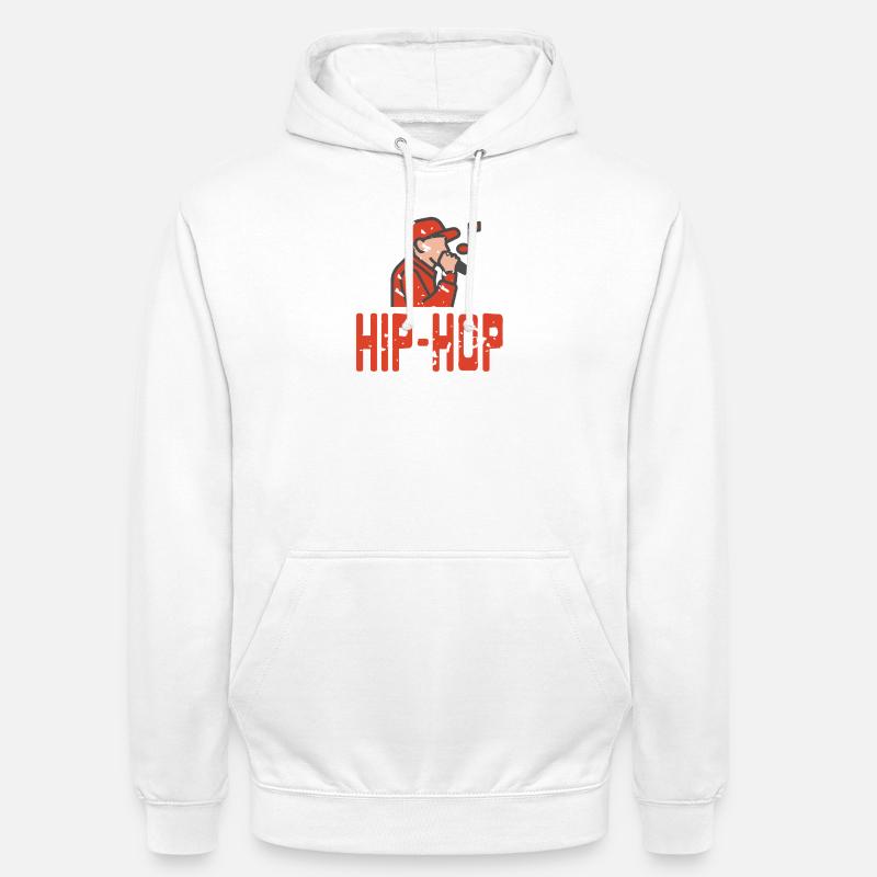 Urban Flow Expression Micro Freestyle - Sweat-shirt à capuche unisexe - blanc