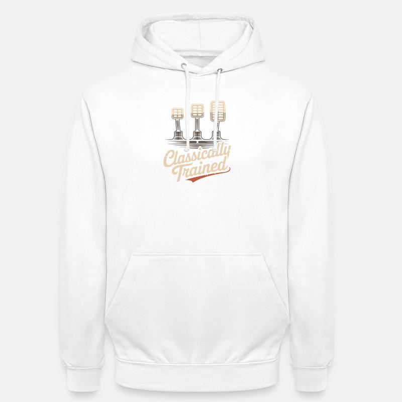 Classically Trained Petrolhead KFZ Mechaniker - Unisex Hoodie - Weiß