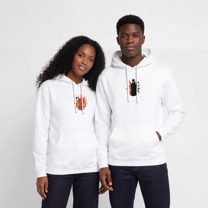 Exploding Dynamite Art Unisex Hoodie