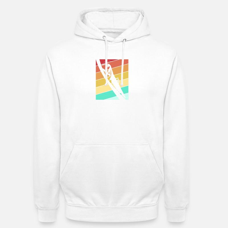 Adoratrice della Mantide Mantis - Felpa con cappuccio unisex - bianco