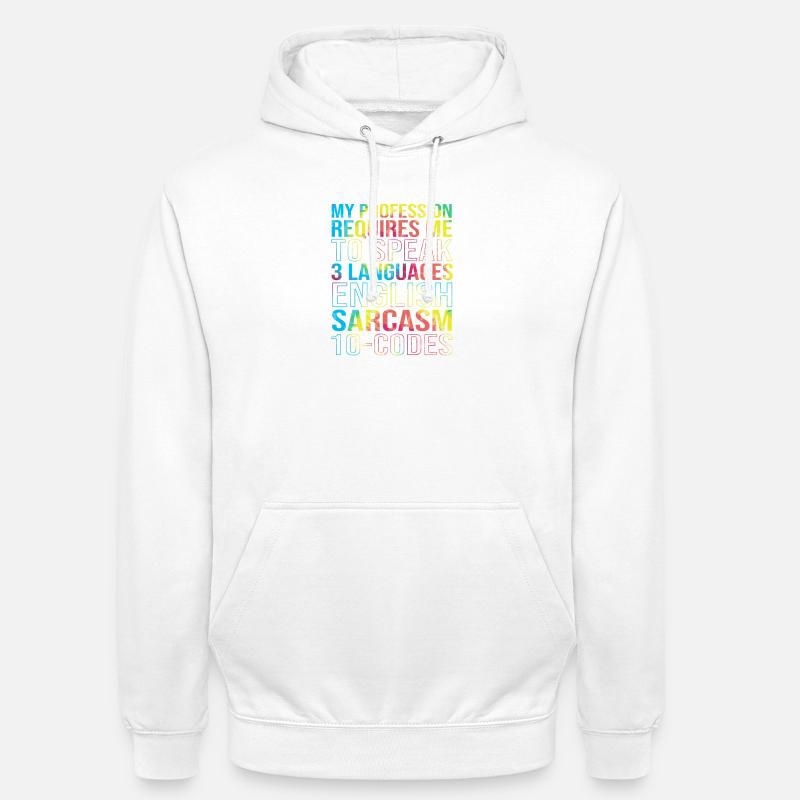 Medical Coder - Unisex Hoodie - white