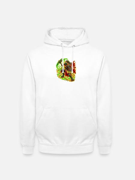 Wüsten Alien - Unisex Hoodie - Weiß