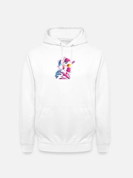 Gamer Vaporwave - Unisex Hoodie - Weiß