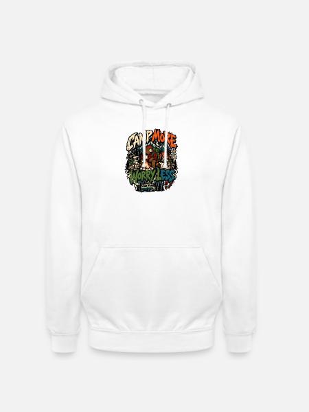 Mehr Camp, weniger Langeweile - Unisex Hoodie - Weiß