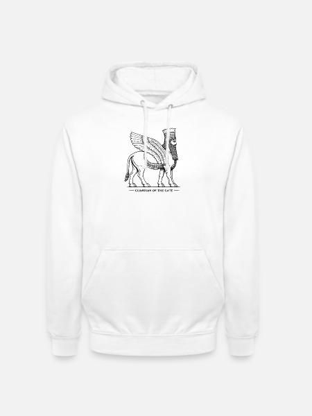Wächter des Tores - Unisex Hoodie - Weiß