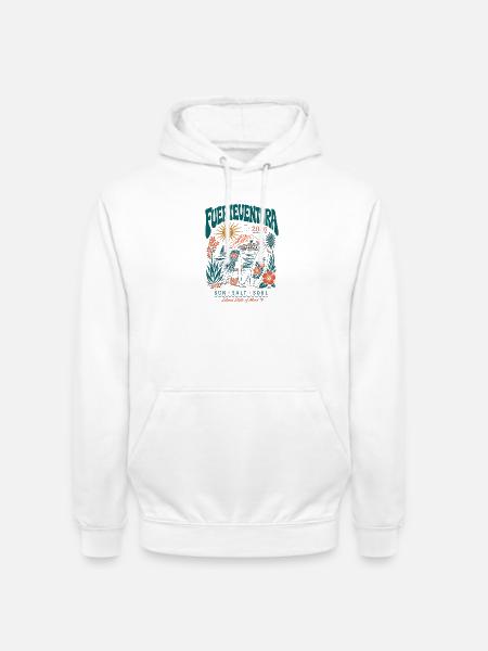 Fuerteventura Surfstrand 2026 - Unisex Hoodie - Weiß