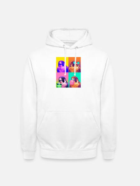 Falken Falke - Unisex Hoodie - Weiß