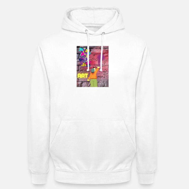 Graffiti ART - Unisex Hoodie - Weiß