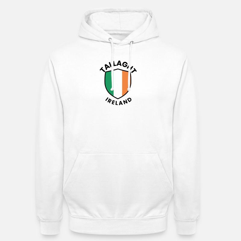 Bouclier irlandais de Tallaght - Sweat-shirt à capuche unisexe - blanc