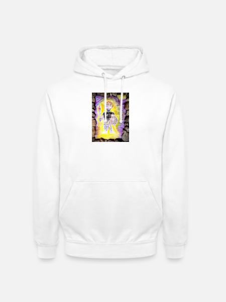 Finde Jesus von Eunice Ahiale - Unisex Hoodie - white