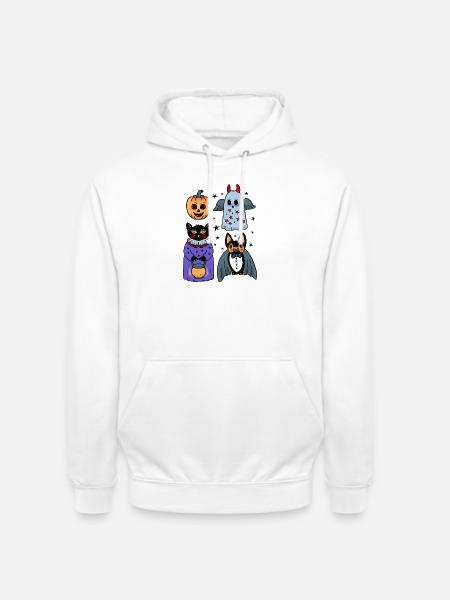 Halloween Kostüm Party - Unisex Hoodie - Weiß