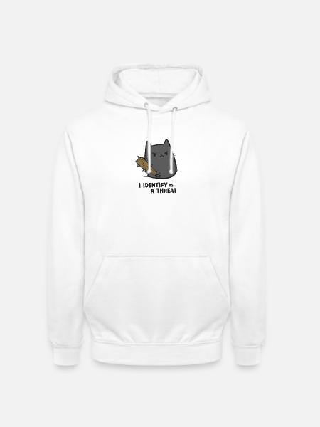 I identify as..... - Unisex Hoodie - Weiß