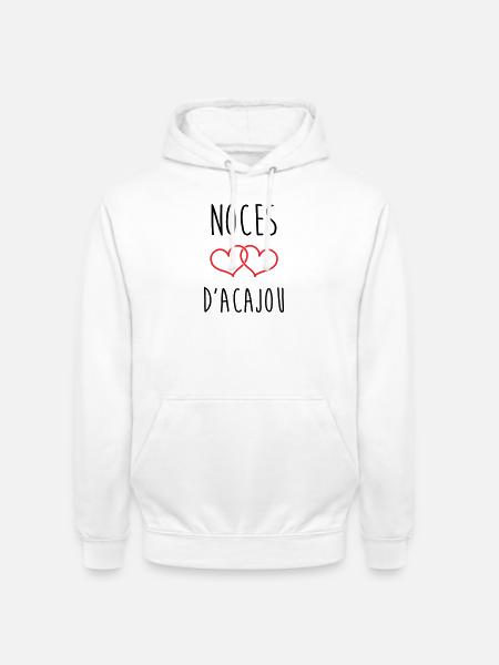 Mahogany Wedding 27 Years - Unisex Hoodie - white