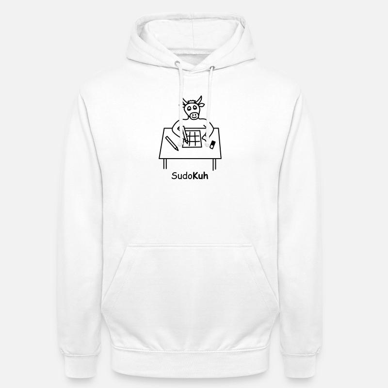 Sudo-Kuh - Unisex Hoodie - Weiß