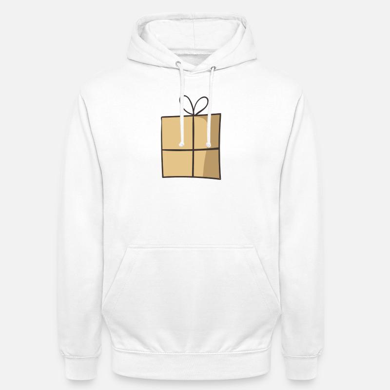 present 3 - Sweat-shirt à capuche unisexe - blanc