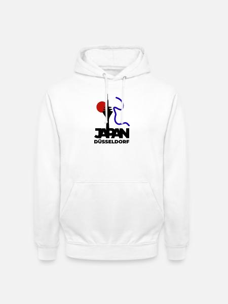 Japan goes Dusseldorf - Unisex Hoodie - white