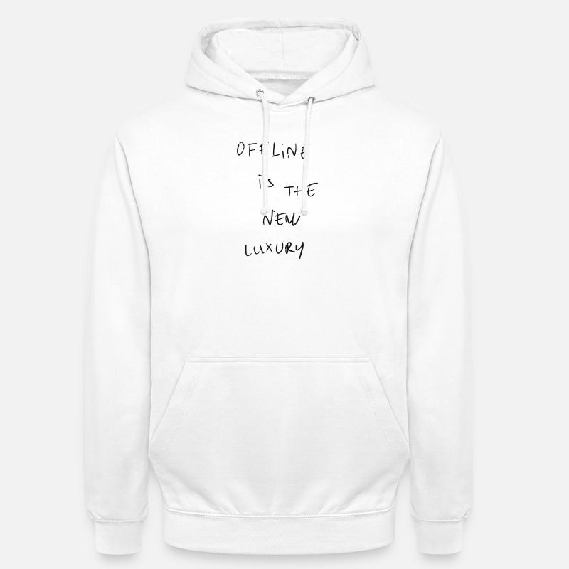 Offline - Unisex Hoodie - Weiß
