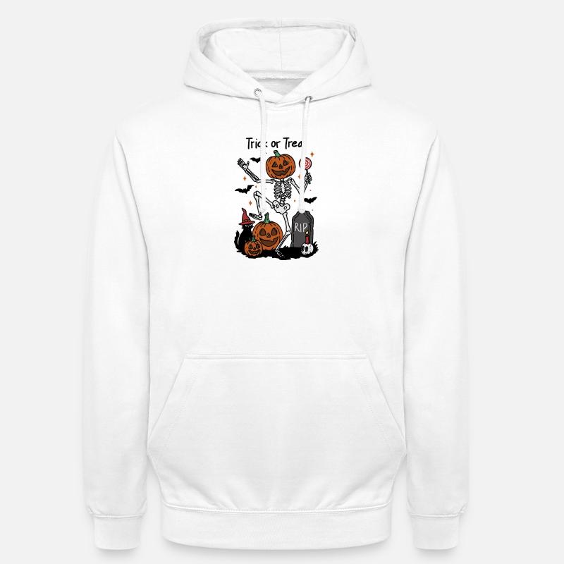 Süßes oder Saures Tanzen - Unisex Hoodie - Weiß