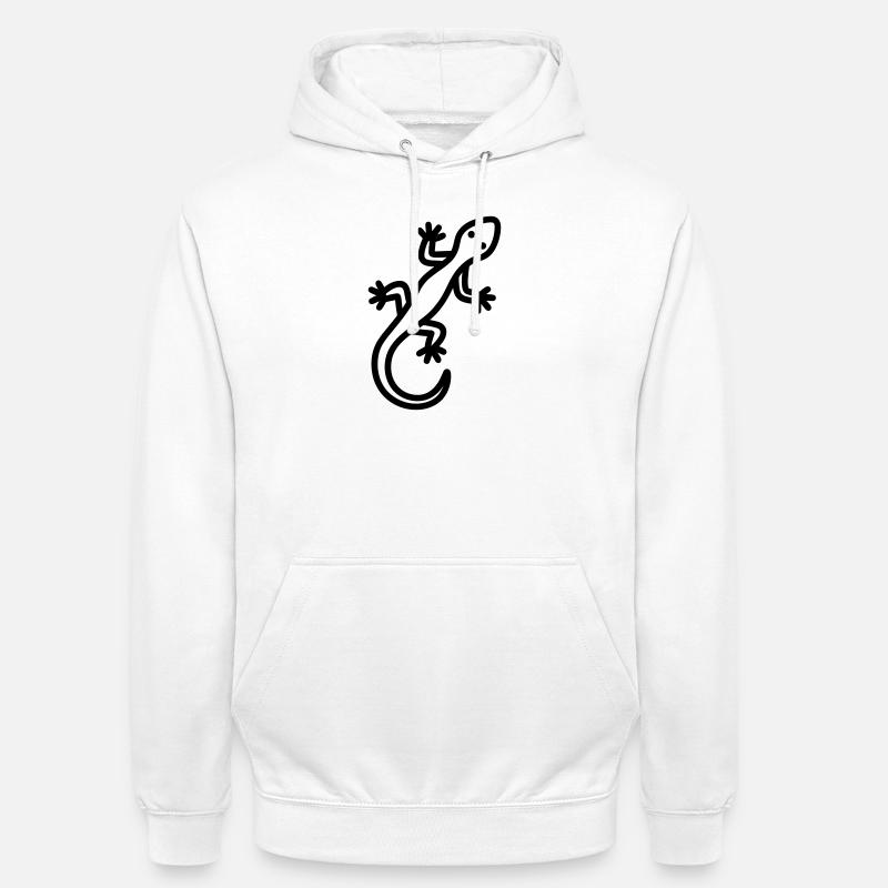 lizard - Unisex Hoodie - white