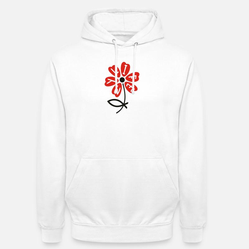 chrétienne - Sweat-shirt à capuche unisexe - blanc