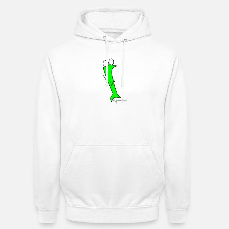 Plötzfisch - Piscis Rutilus - Unisex Hoodie - Weiß