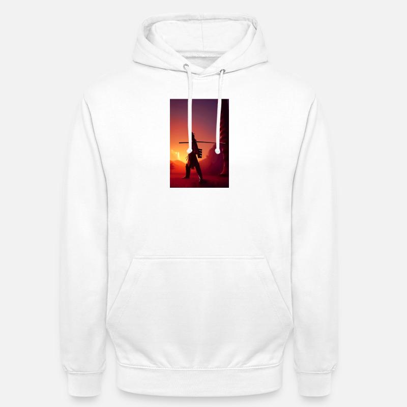 Samouraï 2 - Sweat-shirt à capuche unisexe - blanc