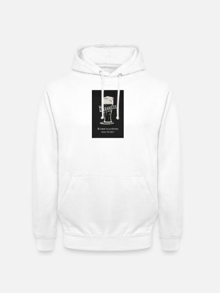 Hello Darkness – Brewed to Perfection - Unisex Hoodie - white