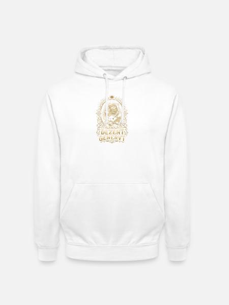 Dezent Genervtes Capybara Mit Kaffee Spruch - Unisex Hoodie - Weiß
