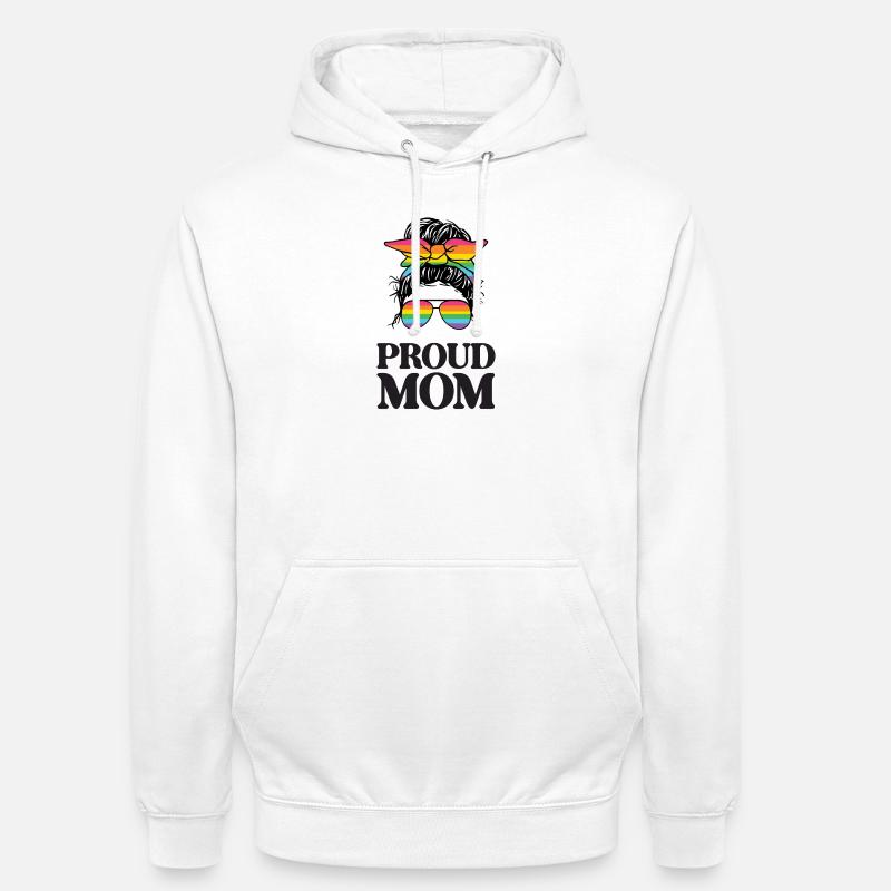 LGBT Pride Month - Stolze Mutter - Unisex Hoodie - Weiß
