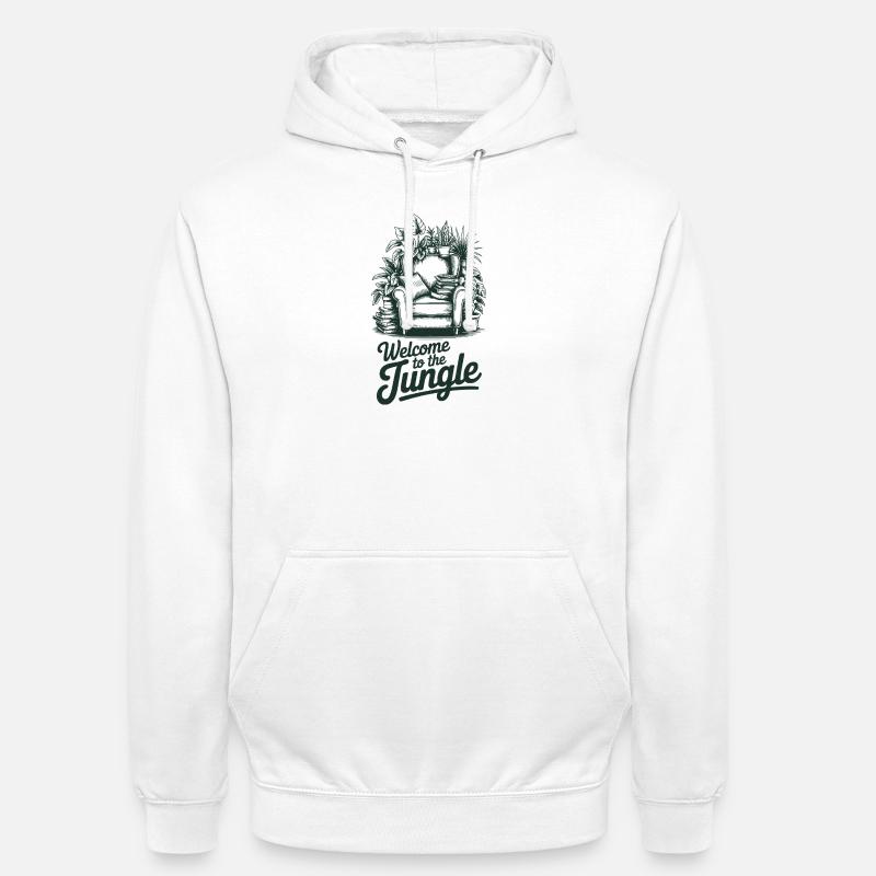 Passionné de Cluttercore - Sweat-shirt à capuche unisexe - blanc