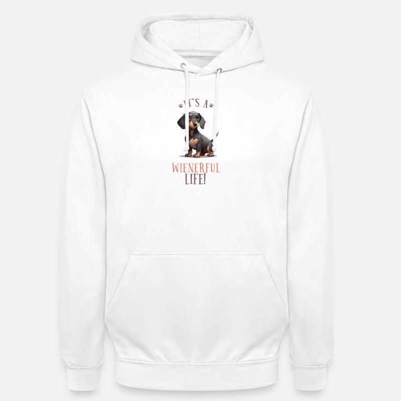 C’est une vie étrange - Sweat-shirt à capuche unisexe - blanc