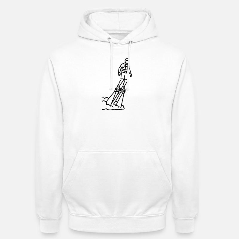 Flyboard - Unisex Hoodie - Weiß