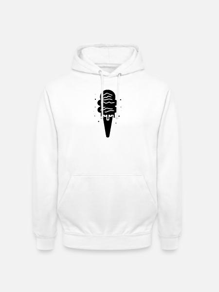 Speiseeis - Unisex Hoodie - Weiß