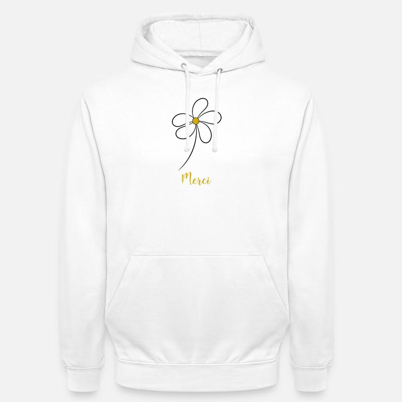 MAÎTRESSE. MERCI. MERCI MAÎTRESSE. MAITRESSE - Sweat-shirt à capuche unisexe - blanc