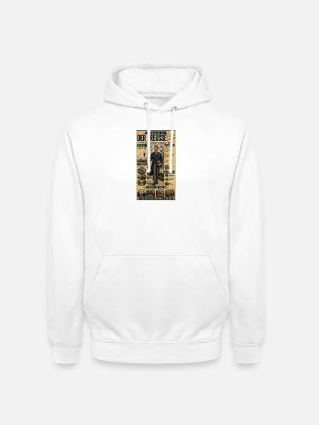 Der Preuße – Pünktlich und pflichtbewusst - Unisex Hoodie - Weiß