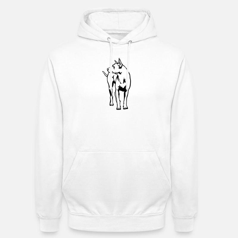 Thaï Ridgeback - Sweat-shirt à capuche unisexe - blanc