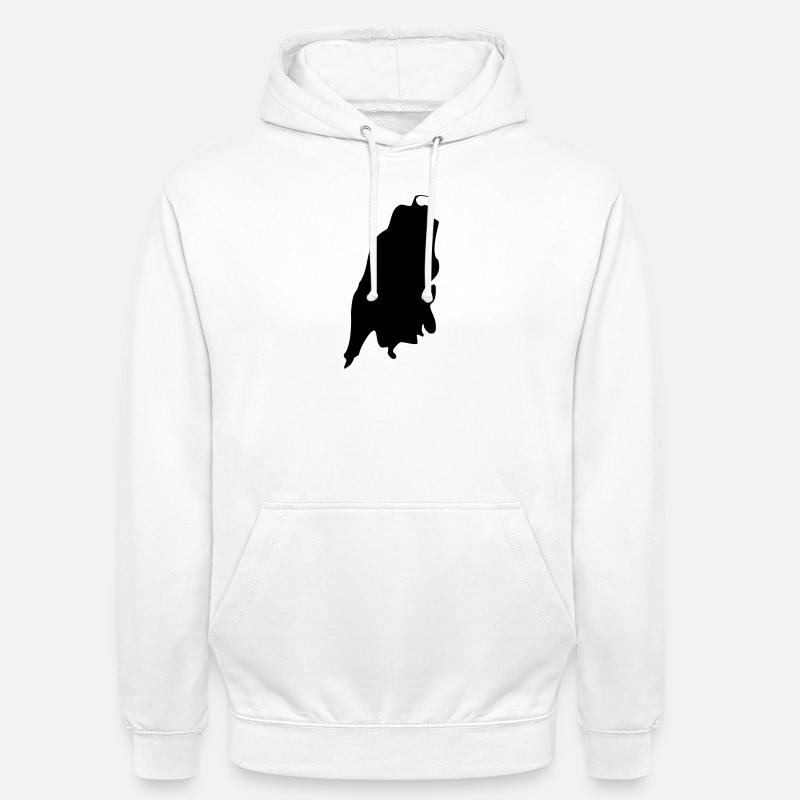 Lefkada - Sweat-shirt à capuche unisexe - blanc