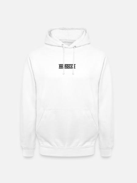 Morocco - Unisex Hoodie - white