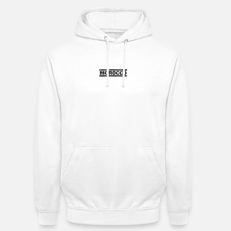Morocco - Unisex Hoodie - white