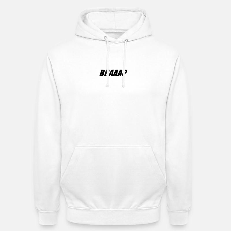 Le BRAAAP - Sweat-shirt à capuche unisexe - blanc