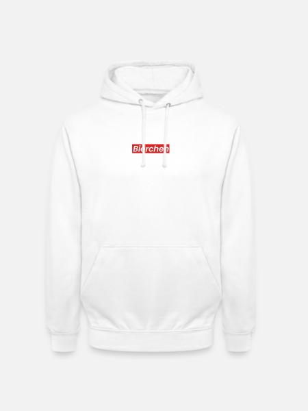 Beer Logo - Unisex Hoodie - white