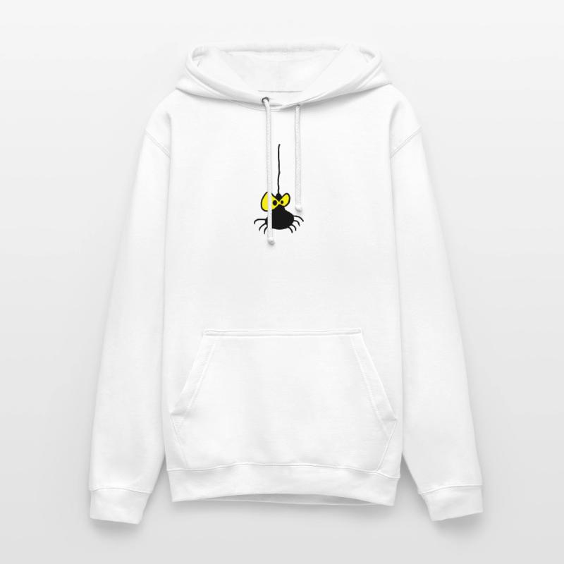 Araignée Grumpy Design Bicolore Sweat-shirt à capuche unisexe