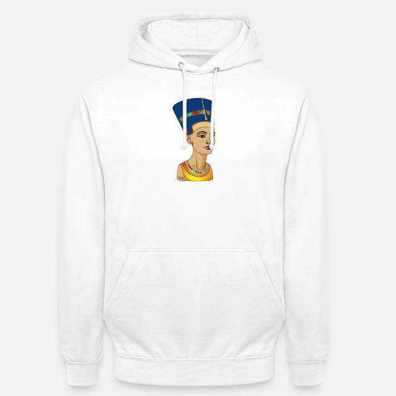 Nefertiti - Luvtröja unisex - vit