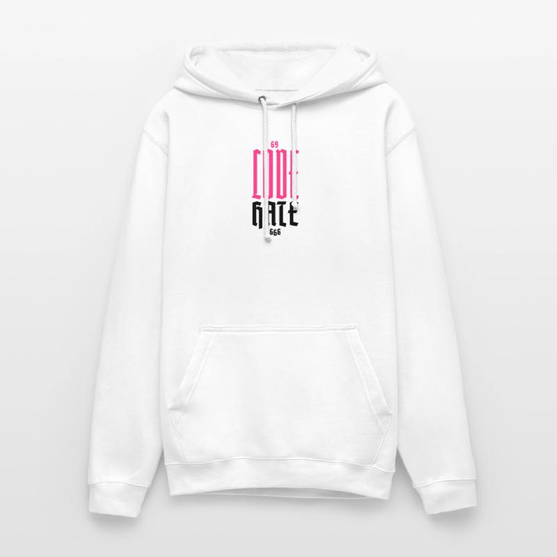 Gothic Neon CODE Vertical Unisex Hoodie