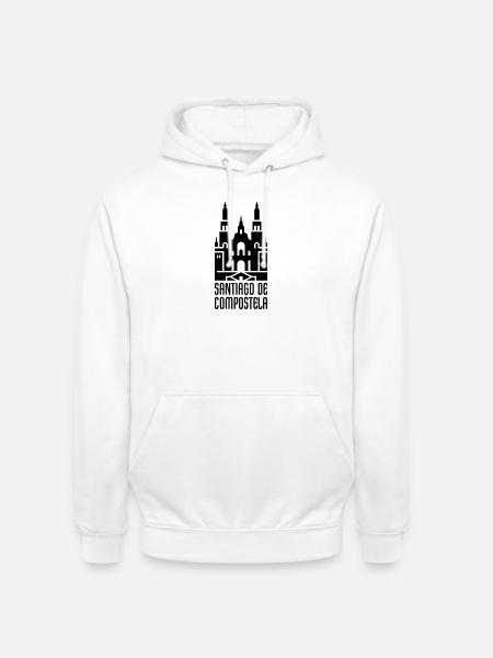 Cathedral of Santiago de Compostela | Santiago - Unisex Hoodie - white