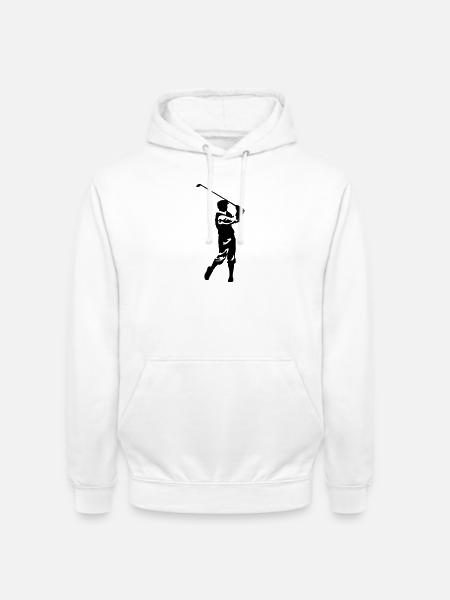 Golf - Sweat-shirt à capuche unisexe - blanc