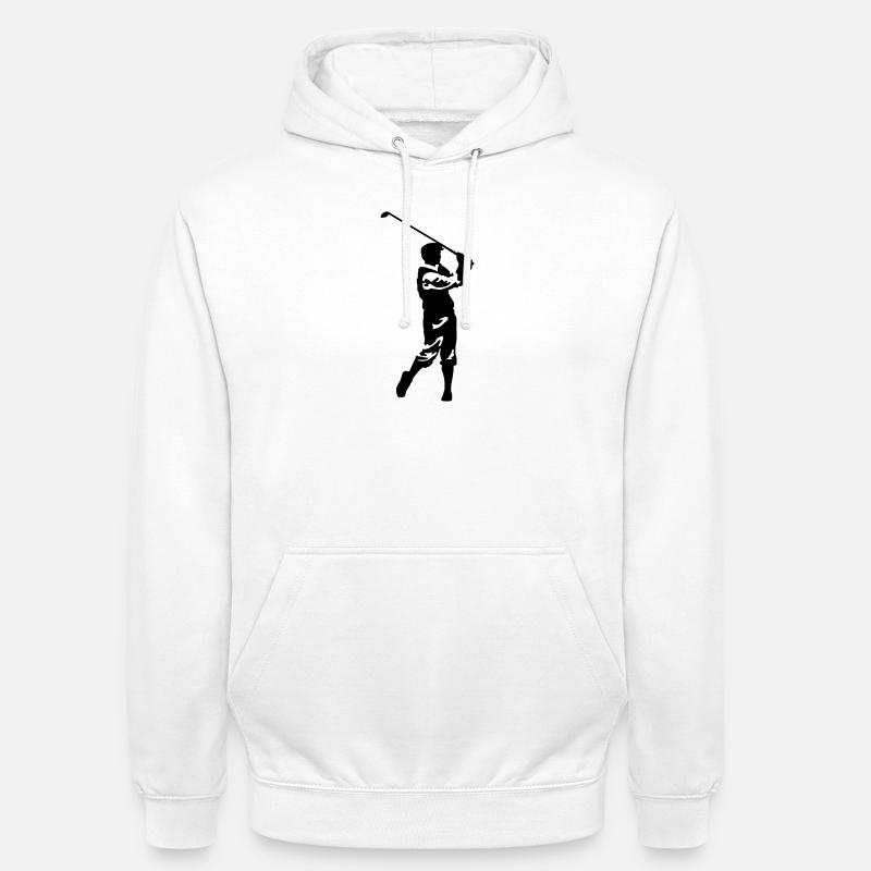 Golf - Sweat-shirt à capuche unisexe - blanc