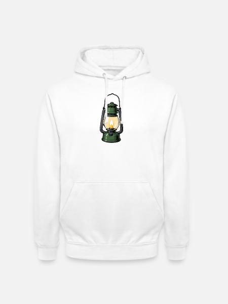lampe - Unisex Hoodie - Weiß