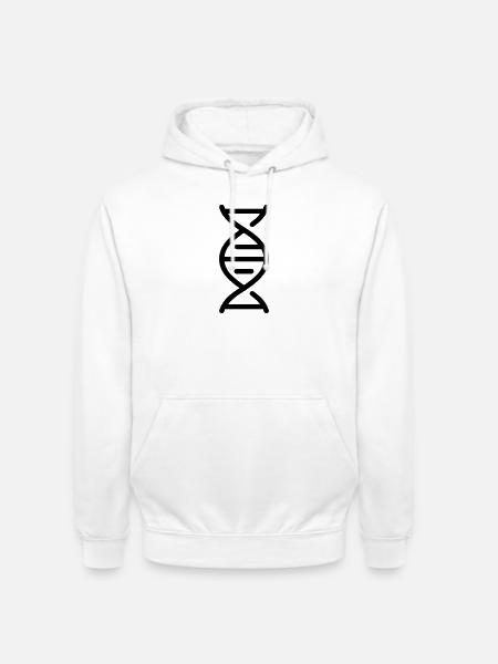 DNS - Unisex Hoodie - Weiß