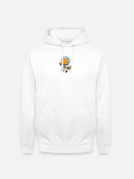 Astrocat - Unisex Hoodie - white